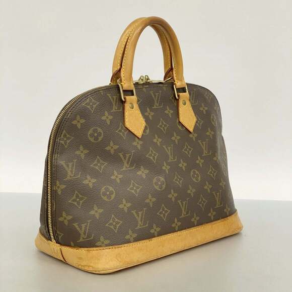 LOUIS VUITTON Brown Monogram Alma Bag